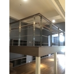 苗栗欄杆工程實績｜苗栗拱天宮香客大樓通舖不鏽鋼扶手欄杆工程 - 光輝金屬工程股份有限公司