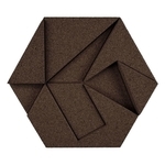 Hexagon有機軟木塊-Aubergine , 應盛實業有限公司