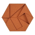 Hexagon有機軟木塊-Copper , 應盛實業有限公司