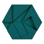 Hexagon有機軟木塊-Emerald,應盛實業有限公司