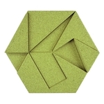 Hexagon有機軟木塊-Olive , 應盛實業有限公司