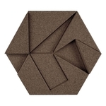 Hexagon有機軟木塊-Taupe , 應盛實業有限公司