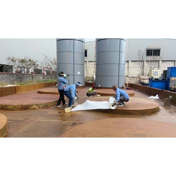 戶外化學槽FRP耐酸鹼塗料,建信工程行