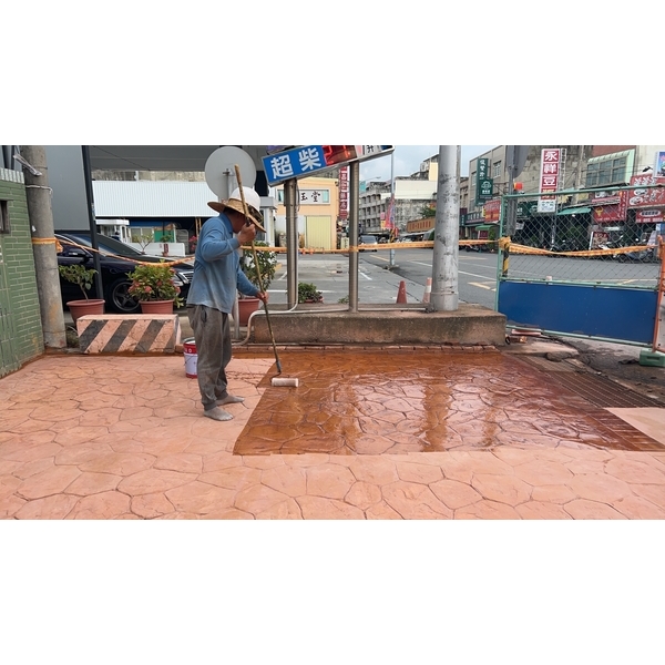 壓花地坪工程,建信工程行