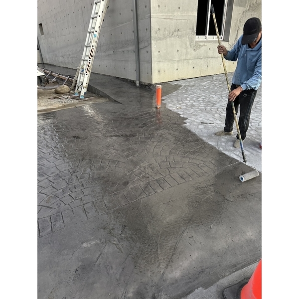 彰化地坪工程實績｜工廠壓花地坪工程
