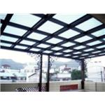 鋁製玻璃採光雨遮 - 東昇新實業有限公司