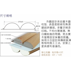 丸型斷熱金屬壁鈑 , 喬盛建材股份有限公司