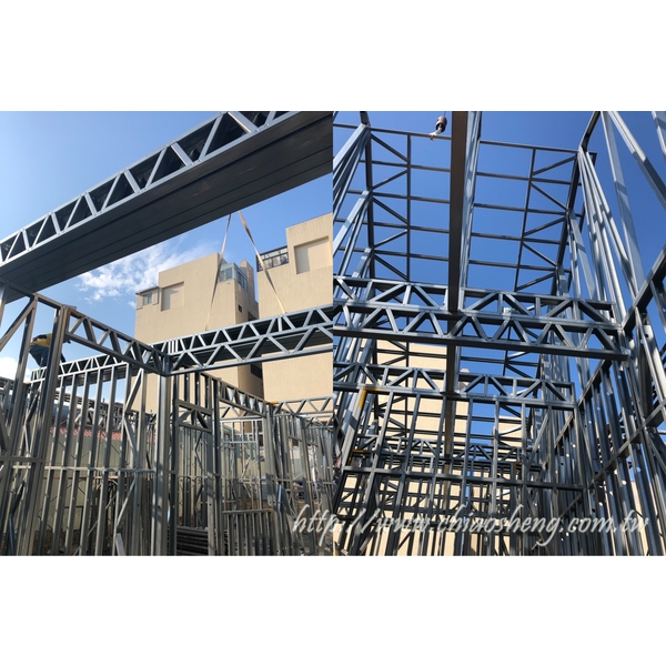 輕型鋼構建築住宅.輕型鋼骨結構與輕鋼構住宅-喬盛建材股份有限公司