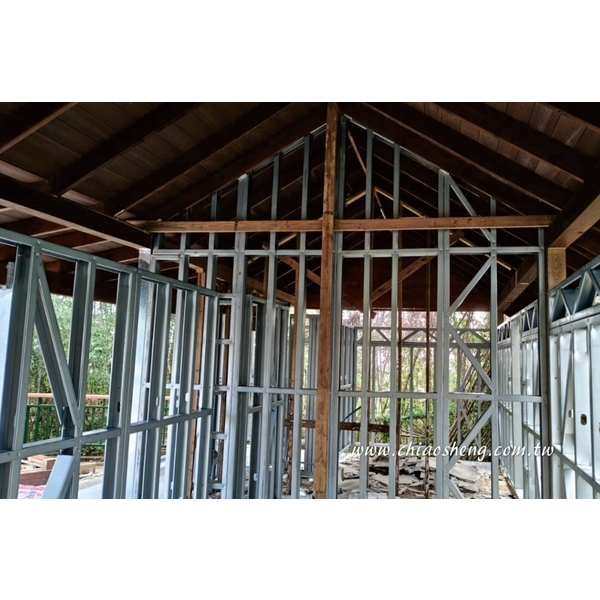 輕型鋼構建築翻新工程.輕型鋼骨結構與輕鋼構住宅-喬盛建材股份有限公司