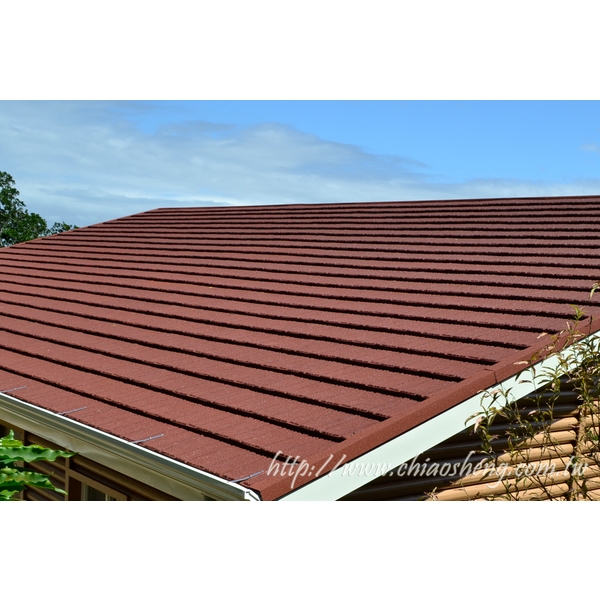 丸型壁板紐西蘭木紋瓦