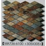 MA736-6100(大) 板岩石材馬賽克ss , 金篆有限公司