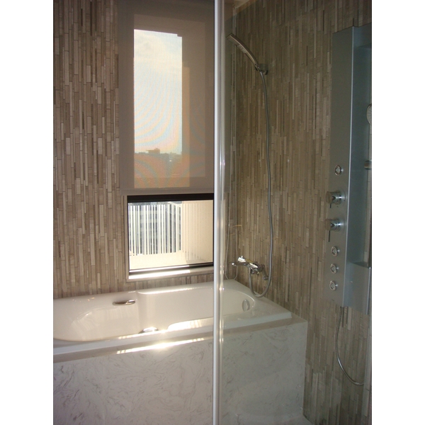 01 DSC06657 銀狐人造石浴缸n灰木紋馬賽克-樂業s