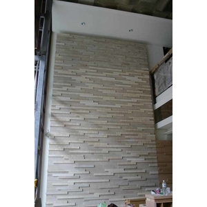 08 6x60cm 石材高低差牆面-砂岩05-匯僑ss - 金篆有限公司