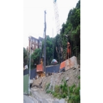 地下室擋土~履帶式預壘排樁工程 - 基讚工程有限公司