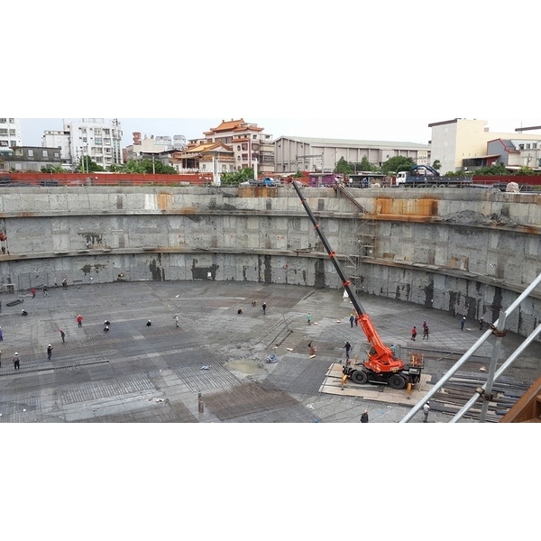 環形連續壁作業