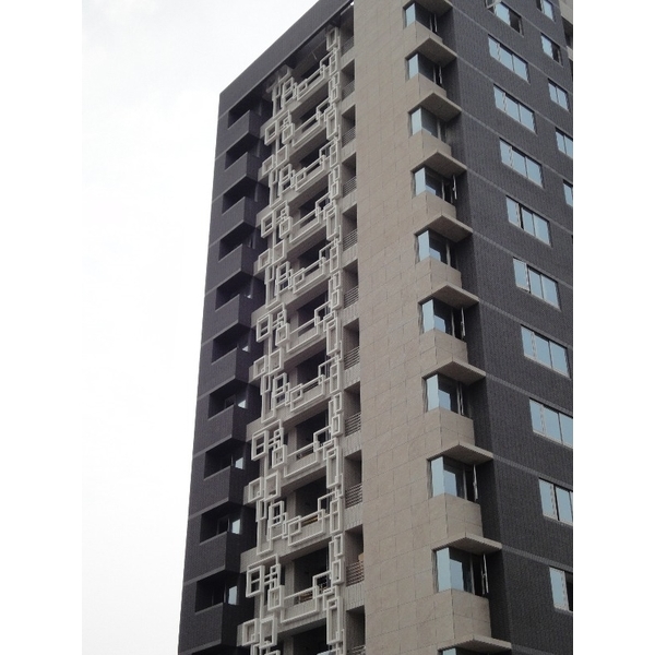 GRC-裝飾線版飾品工程-力麒蕭邦住宅大樓-龍潭元勝股份有限公司