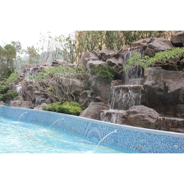 GRC-仿岩假山類工程-國美A1住宅大樓,龍潭元勝股份有限公司