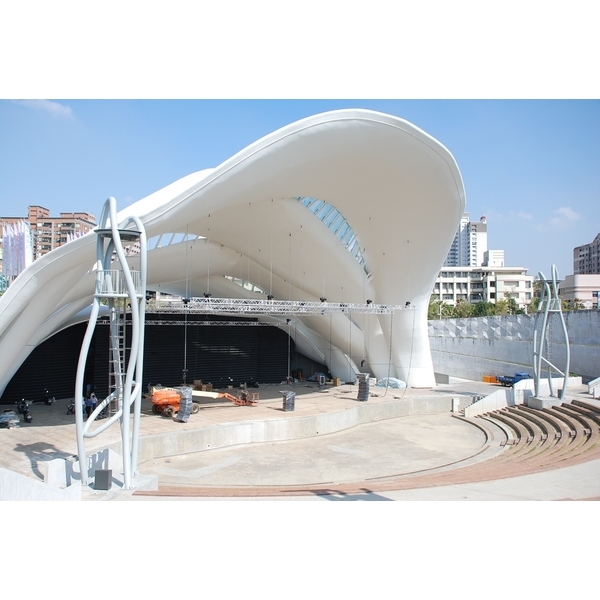 台中圓形戶外劇場 台中圓形戶外劇場,中北塗料企業股份有限公司