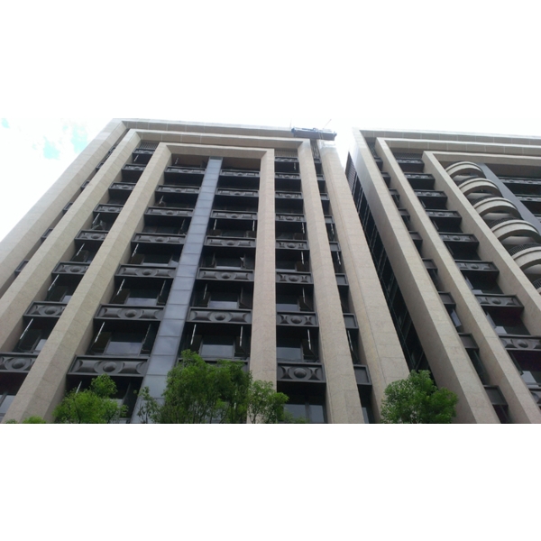 樑柱鋁包板及鑄鋁飛簷造型