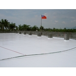 花蓮縣新城鄉公所辦公廳舍屋頂 PU 防水防熱工程 - 慶泰樹脂化學股份有限公司