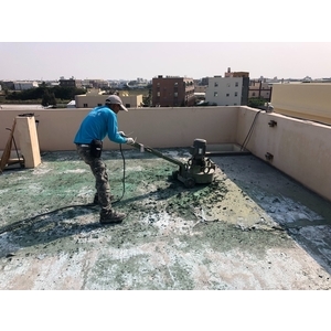 屋頂PU機械剷除