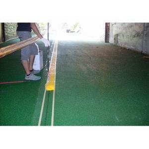 北新停車場車道施工後