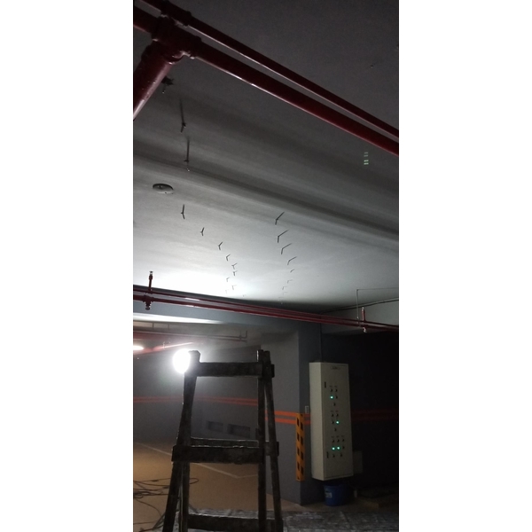 台北大方社區地下停車場-樓板抓漏整修-帝華實業股份有限公司
