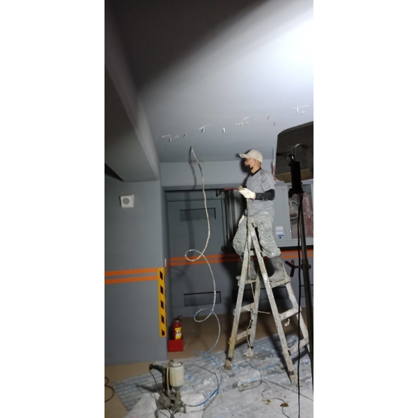 台北大方社區地下停車場-樓板抓漏整修-帝華實業股份有限公司