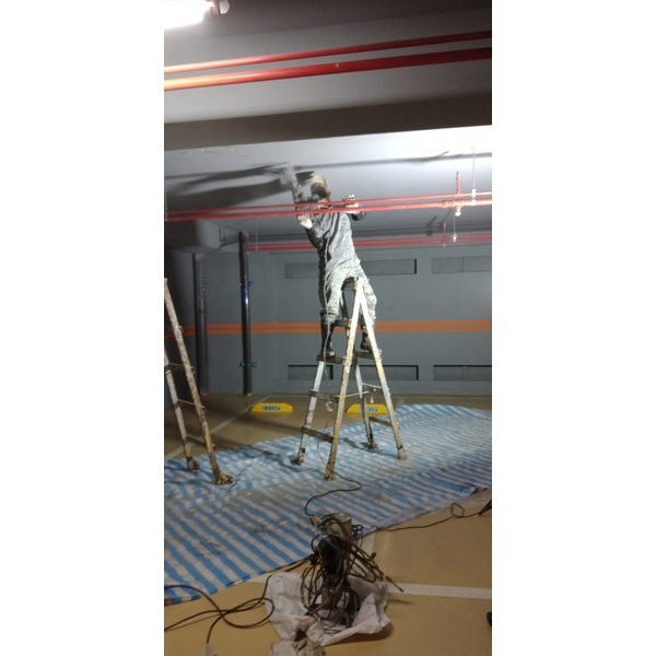 台北大方社區地下停車場-樓板抓漏整修-帝華實業股份有限公司