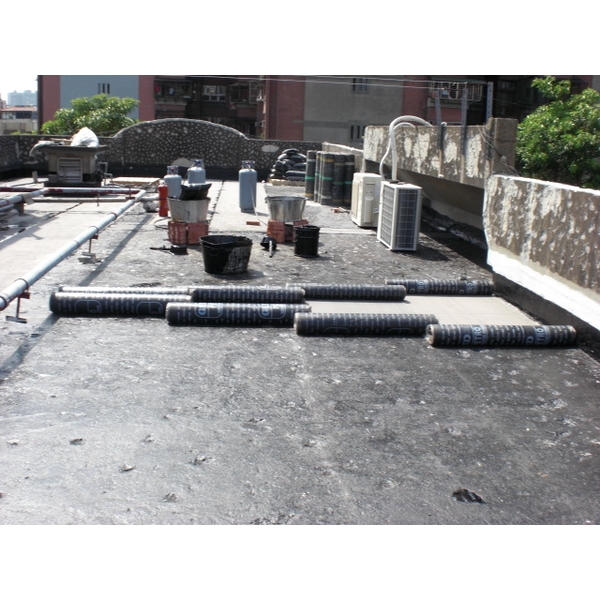 礦石面4mm柏油熱熔毯防水工程施工 礦石面4mm柏油熱熔毯防水工程施工-日陞企業有限公司