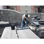 礦石面4mm柏油熱熔毯防水工程施工 - 日陞企業有限公司