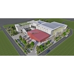 國立台北大學綜合體育館暨活動中心新建防水隔熱工程 - 冠杰企業有限公司