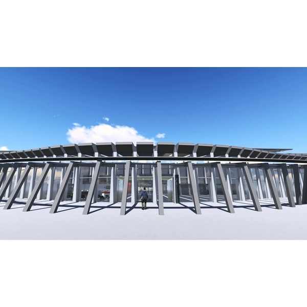 高鐵S270標雲林站興建、防水、耐磨地坪工程