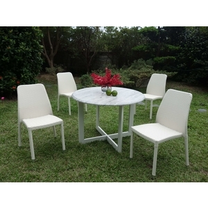 40-3 PT-105 105cm圓桌餐椅組,老貝壳股份有限公司