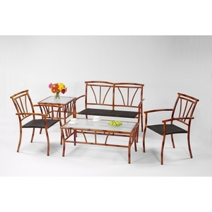 81-1 HT-327 竹節茶几桌椅組,老貝壳股份有限公司