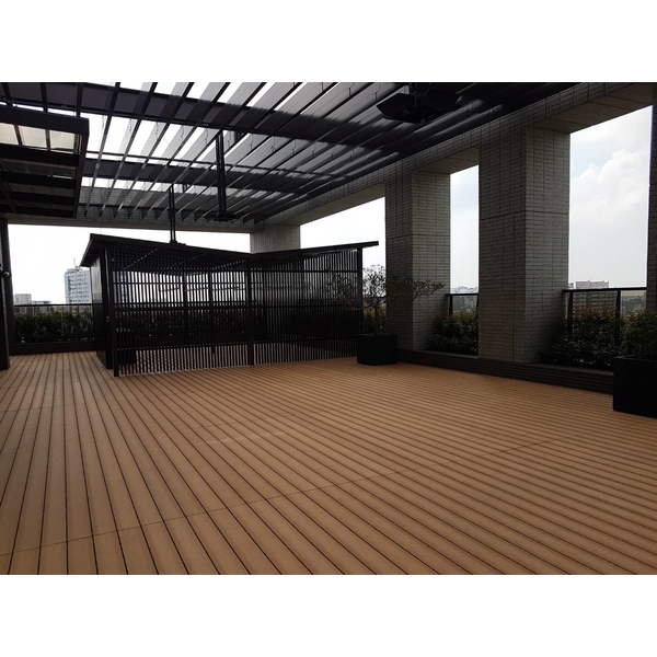 塑膠仿木景觀平台