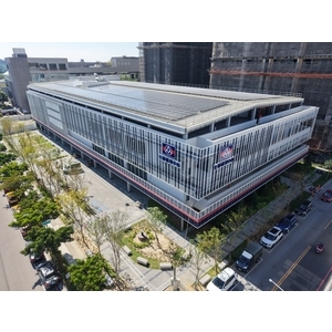 台中東區全聯｜台中全聯金屬帷幕外牆工程