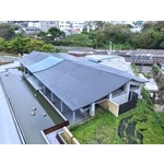魚管處｜桃園公園魚管處滯洪池建築鋼結構工程 - 拱力企業有限公司