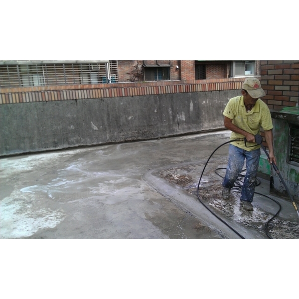 高壓水刀清洗地面,總合防水工程有限公司