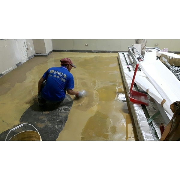 環氧樹脂地坪中塗