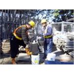 李建牌早強無收縮水泥 備料 02 與水混合充分攪拌 - 永協企業社