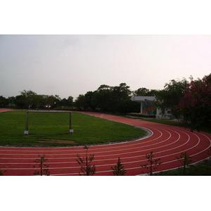 人工跑道施工步驟五完工 - 文定實業有限公司