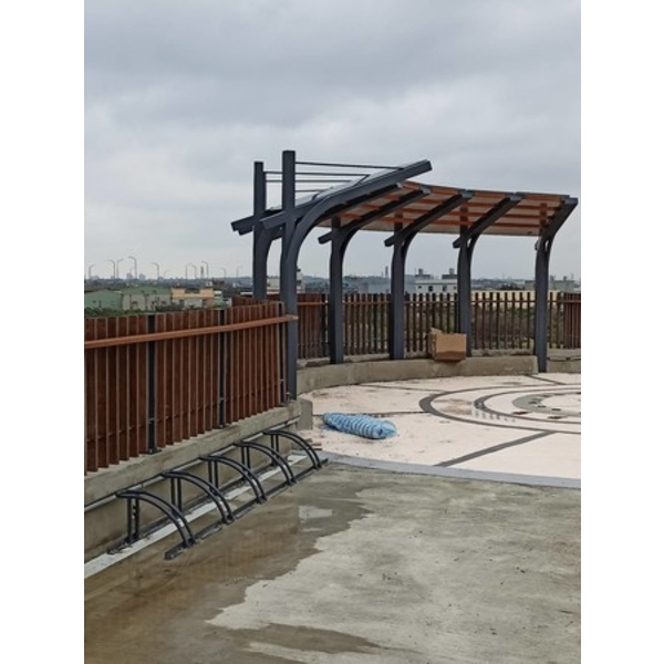 自行車架-許厝港自行車景觀大橋新建工程