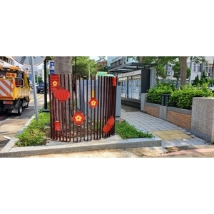 欄杆及格柵-頭份市公所(中山路側)人行道改善工程