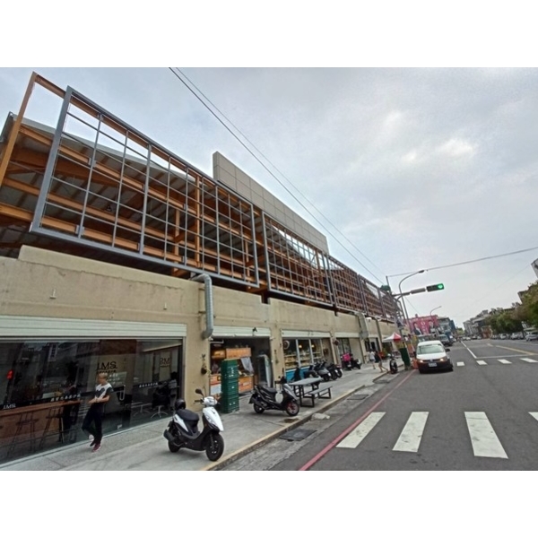 戶外帆布廣告鐵架-草屯鎮大成街停車場增建工程