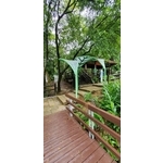 造型拱門-營造土城區原住民族群居原鄉意象生態公園工程 - 典雅雕塑工程有限公司