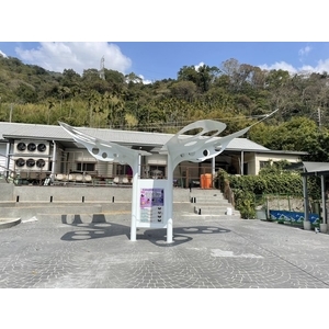 遮陽蝴蝶造型鐵件-111年度大甲溪發電廠蝴蝶生態園區設置工作