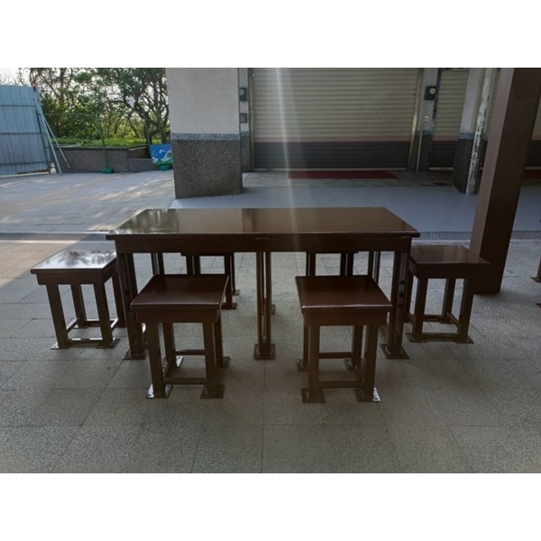 鋁合金戶外餐桌-三仙台遊憩區公共服務設施改善工程