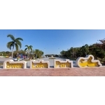 鋁合金造型版-天鵝湖路口既有地磚改善工程 - 典雅雕塑工程有限公司