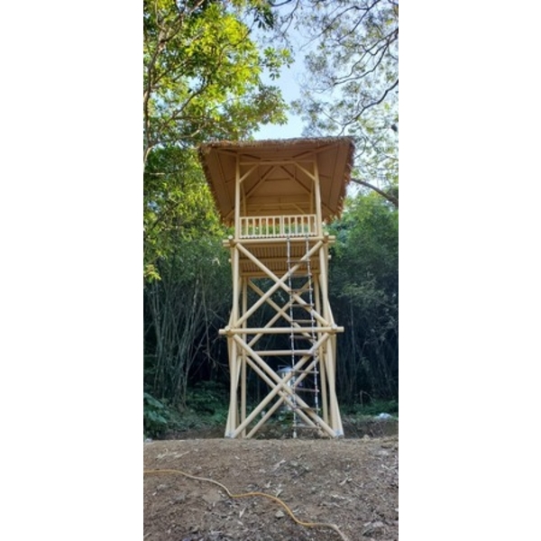 瞭望台-營造土城區原住民族群居原鄉意象生態公園工程